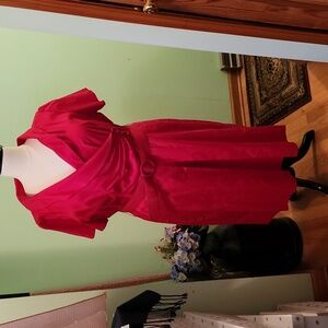 Dress Barn Vintage Style Plus Size Dress 22